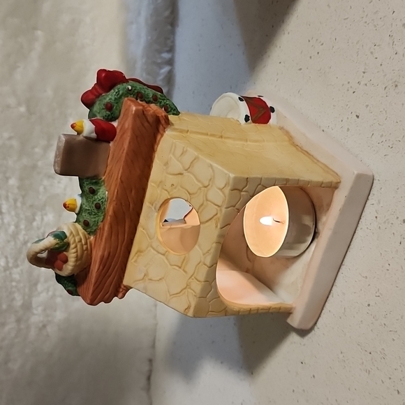 Vintage Porcelain Fireplace Candle holder - Picture 10 of 16